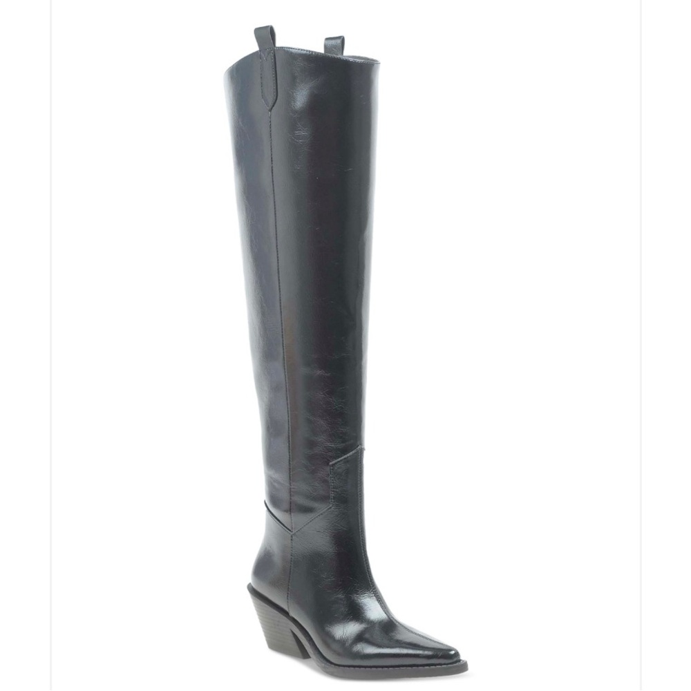 NIB Wild Pair Women's Luela Over-the-Knee Western Boots 7M Brand New‎ in Box